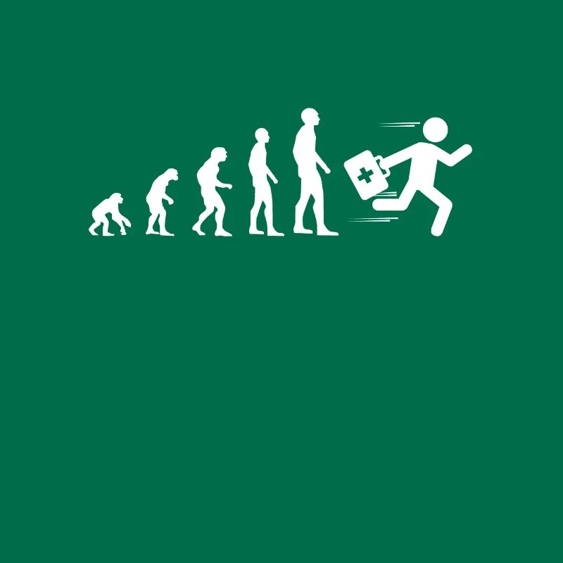 evolution paramedic humor ambulance man