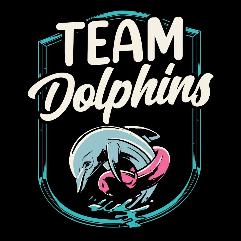 Équipe Dolphins Dolphin Dolphin Lovers