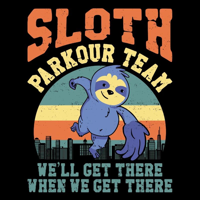 Parkour Free Running Traceur Sloth