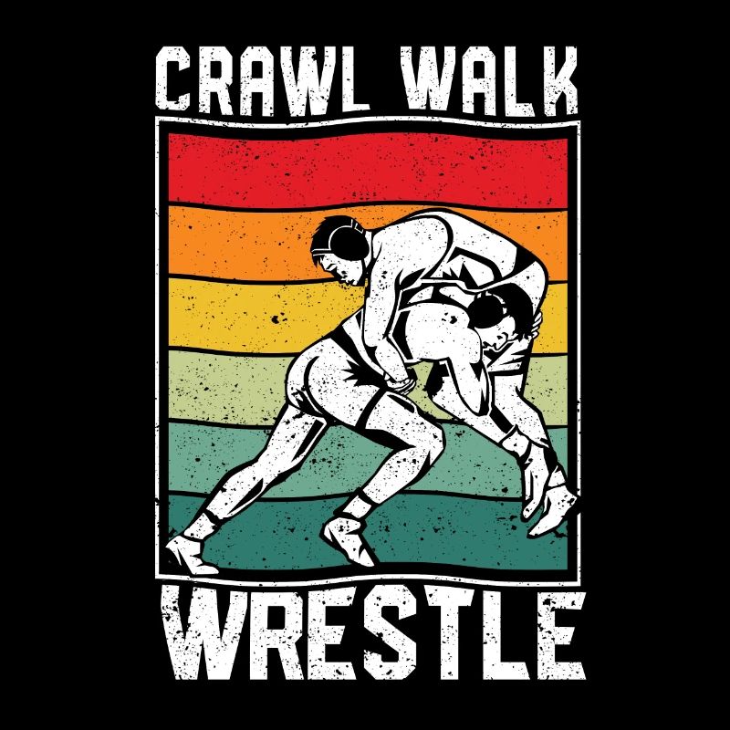 Drôle de Catch Lover Wrestling Training Crawling
