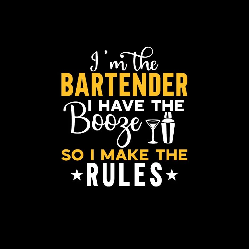 Bartender Gift Mixologist Saying Bar