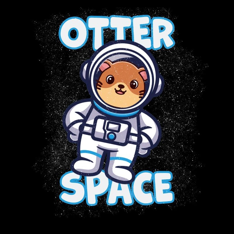 Chemise De l’espace Otter, Drôle de loutre de l’espace extra-atmosphérique