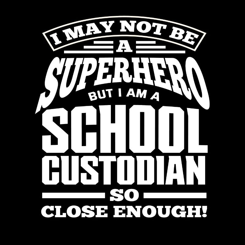 Super-héros concierge d’école