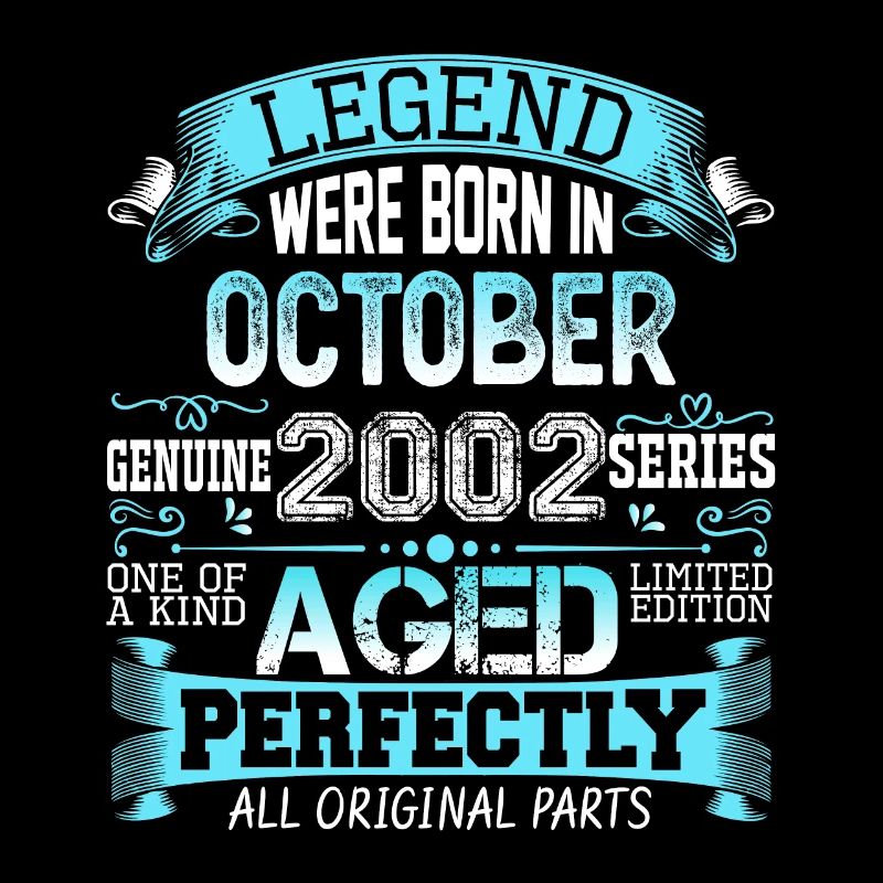 October 2002 - 20th birthday gift. Legend.