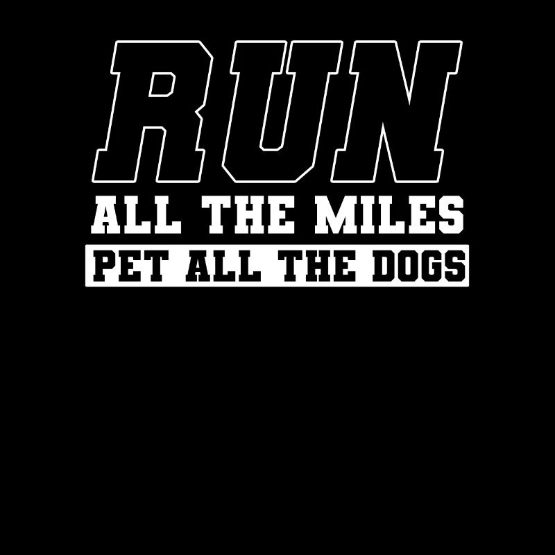 Läuferin Marathon Hundemutter Hunde Mutter