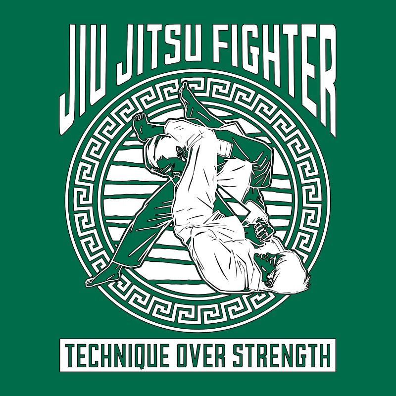 Technique de combat de Jiu Jitsu sur combattant de combat