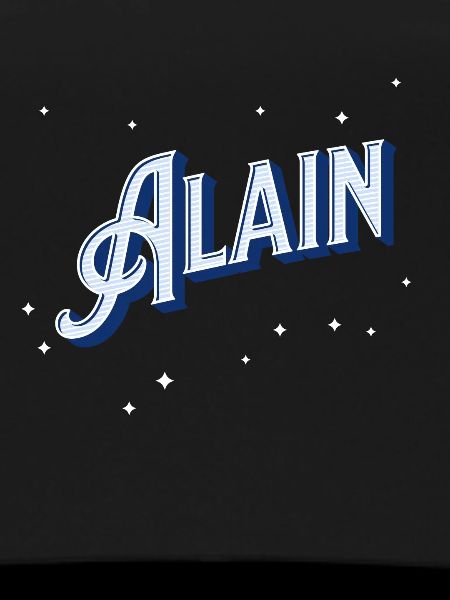 Alain names personalized