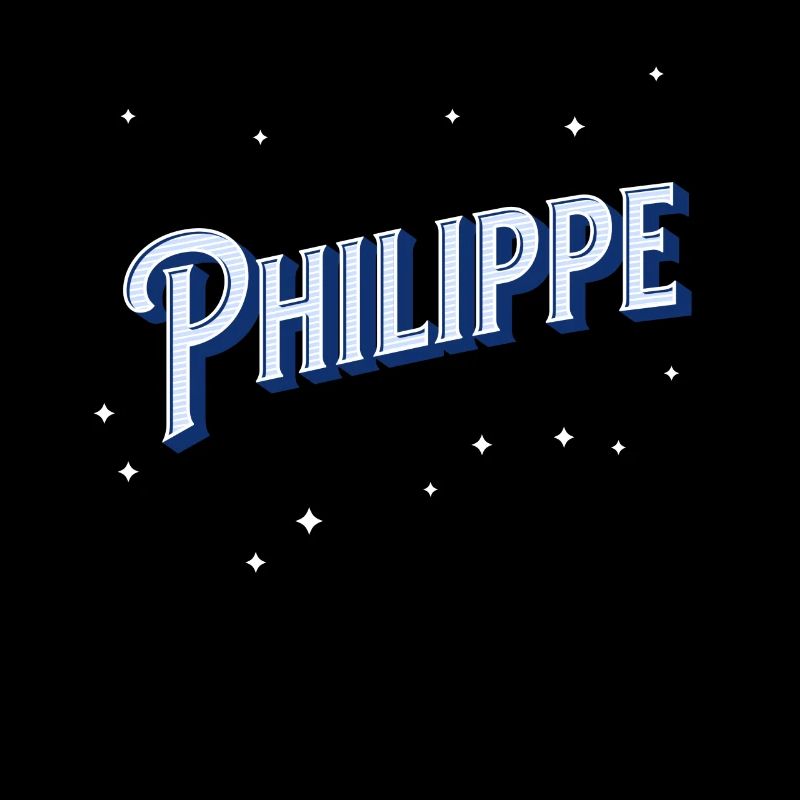 Philippe's name personalized