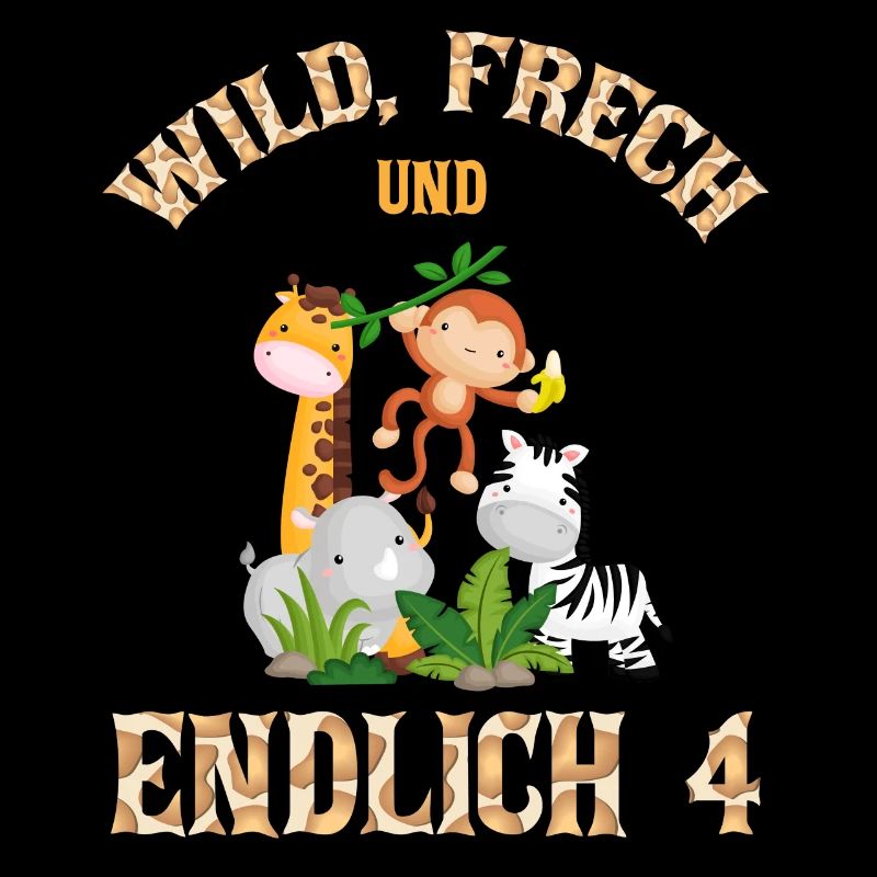Wild Frech und Endlich 4 Jahre, 4. Geburtstag