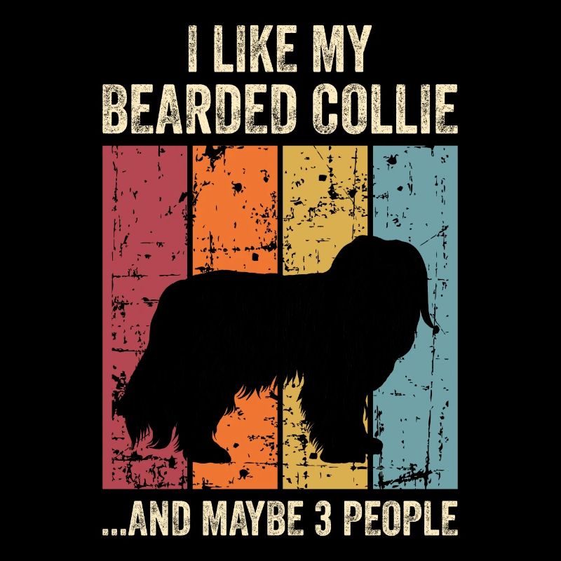 Bearded Collie Geschenk Hunde