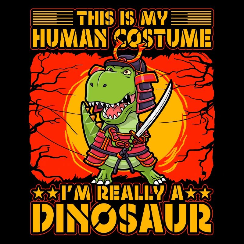 This is my Human Costume I'm really a Dinosaur