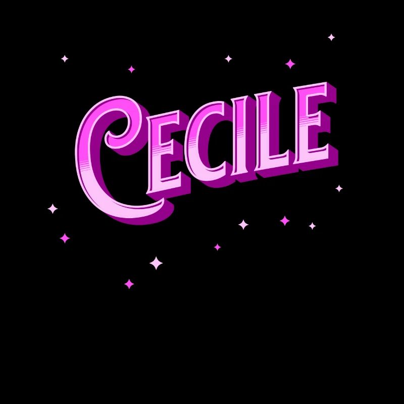 Cecile name personalized