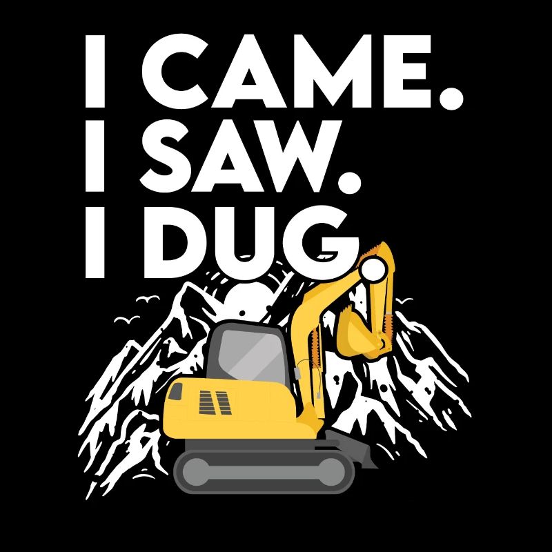 Funny Excavator Gift