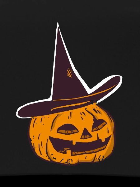 Halloween Pumpkin Witch