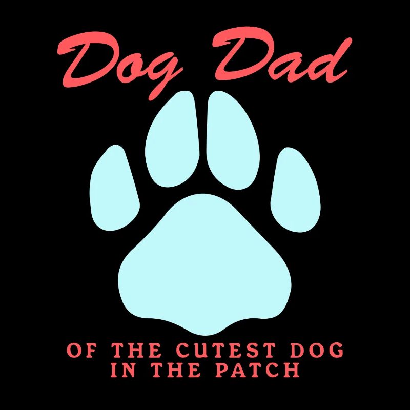 Hunde Dad Herrchen Hundebesitzer Geschenk