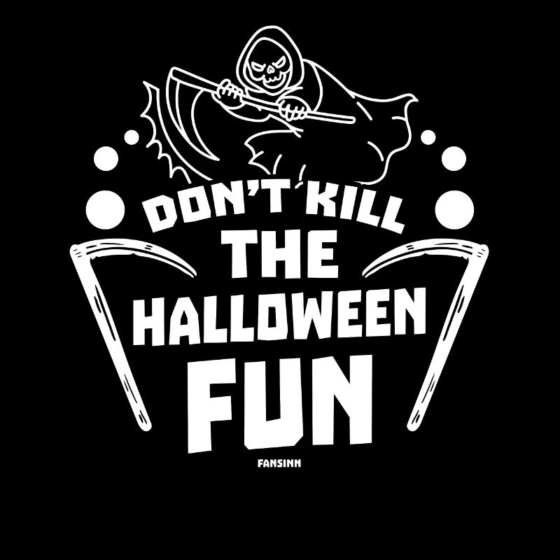 Halloween with the Grim Reaper gift