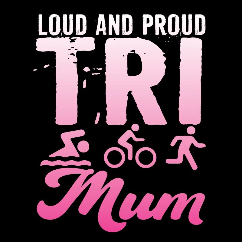 Loud and proud Tri Mum triathlete