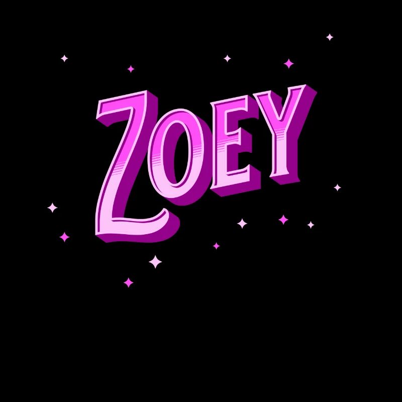Zoey name personalized