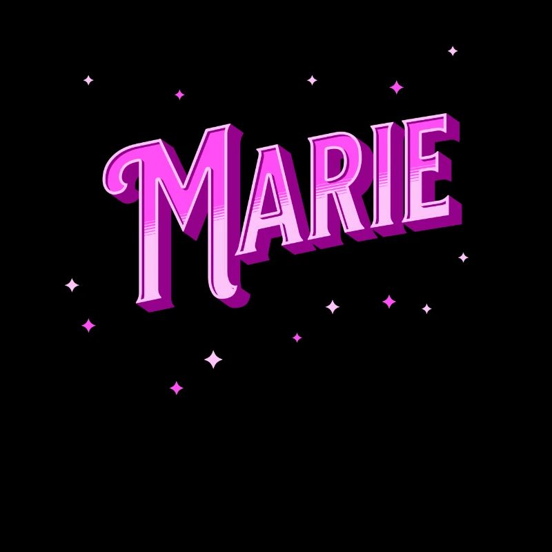 Marie name personalized