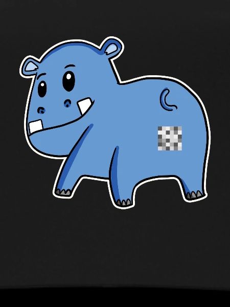 Hippo Ass - Hippopotamus Butt