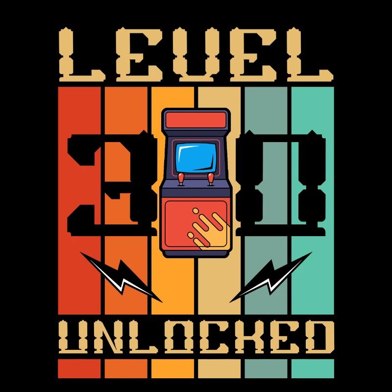 Level 30 Unlocked Arcade Machine Gamer 30.