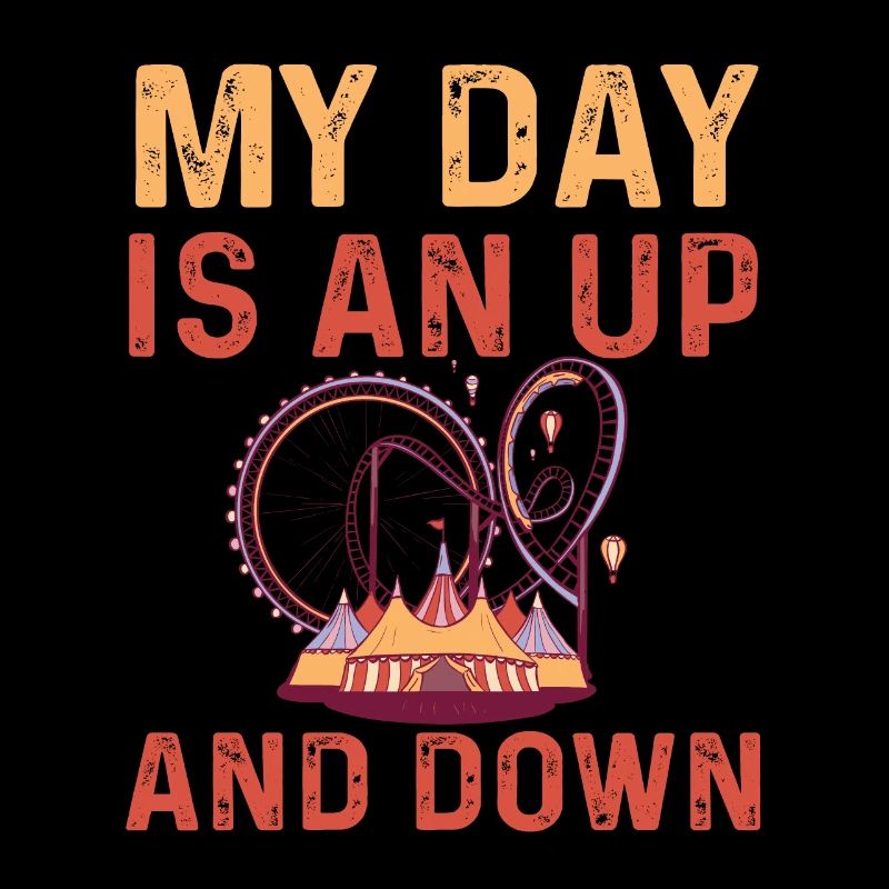 Fun Roller Coaster Fan Design