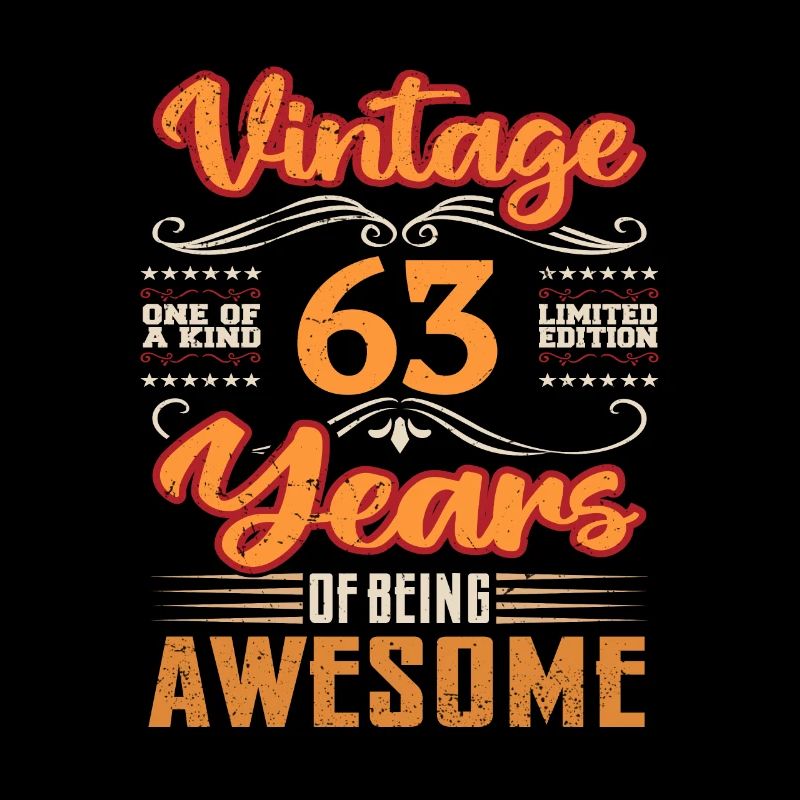 Vintage | 63 birthday gift ideas