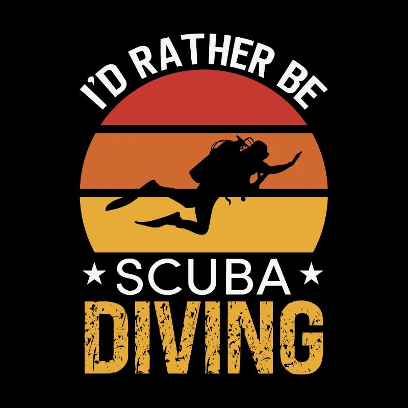 Scuba Diving Gift Underwater Scuba Diver