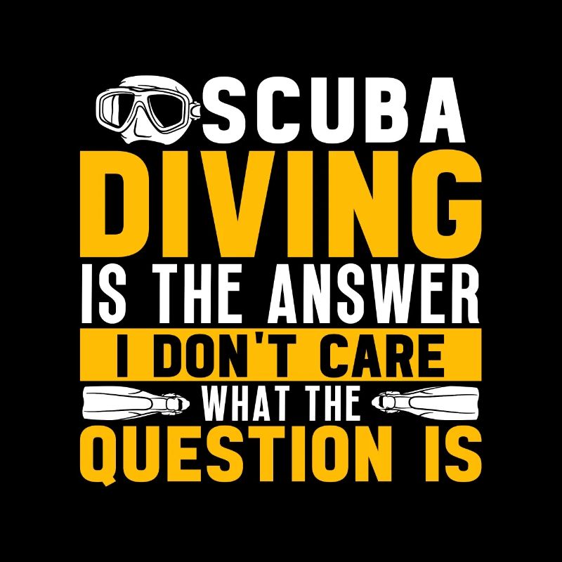 Scuba Diving Gift Underwater Scuba Diver