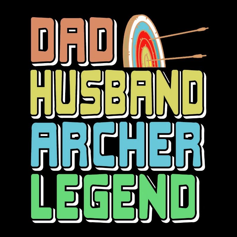 Dad Husband Archer Legend