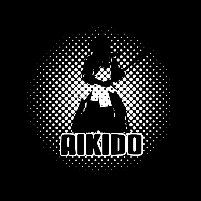 Aikido fighter with sword