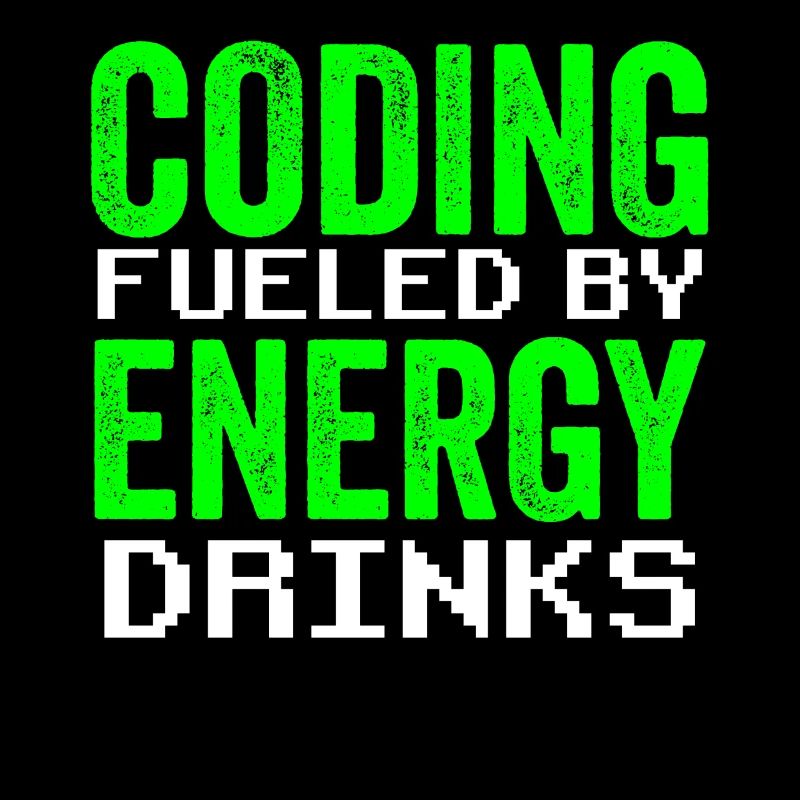 Programmieren Mit Energydrinks Coder Code Coding