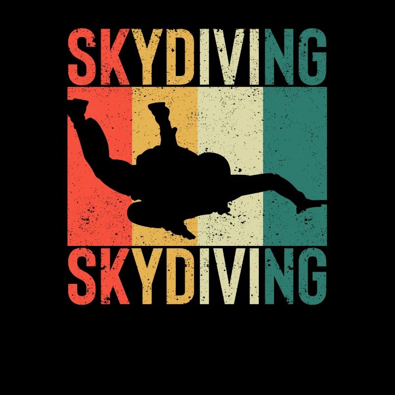 Skydiving Vintage skydiver