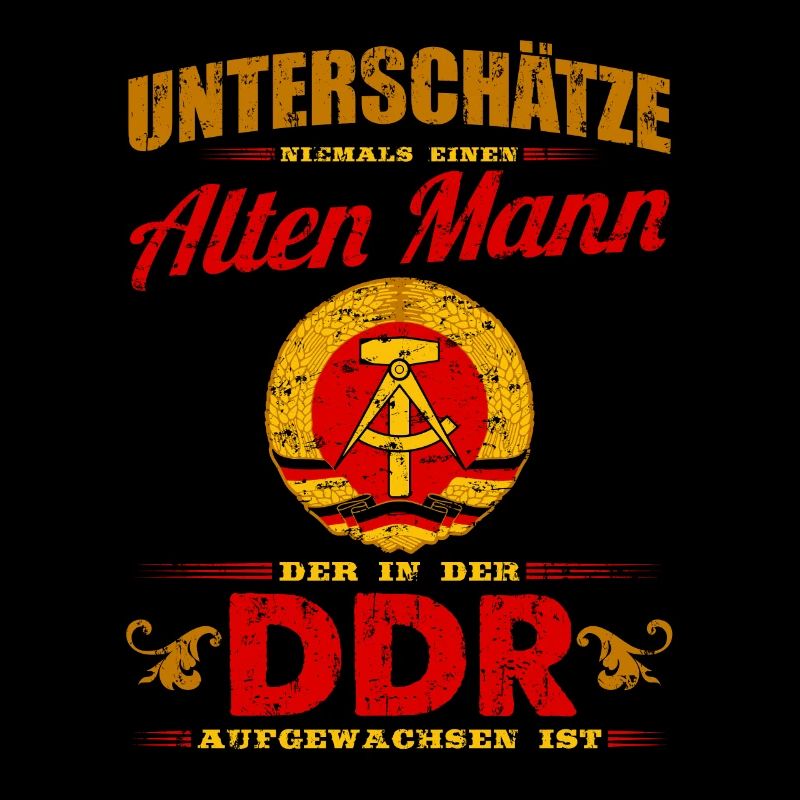 Alter Mann der in der DDR Geboren wurde