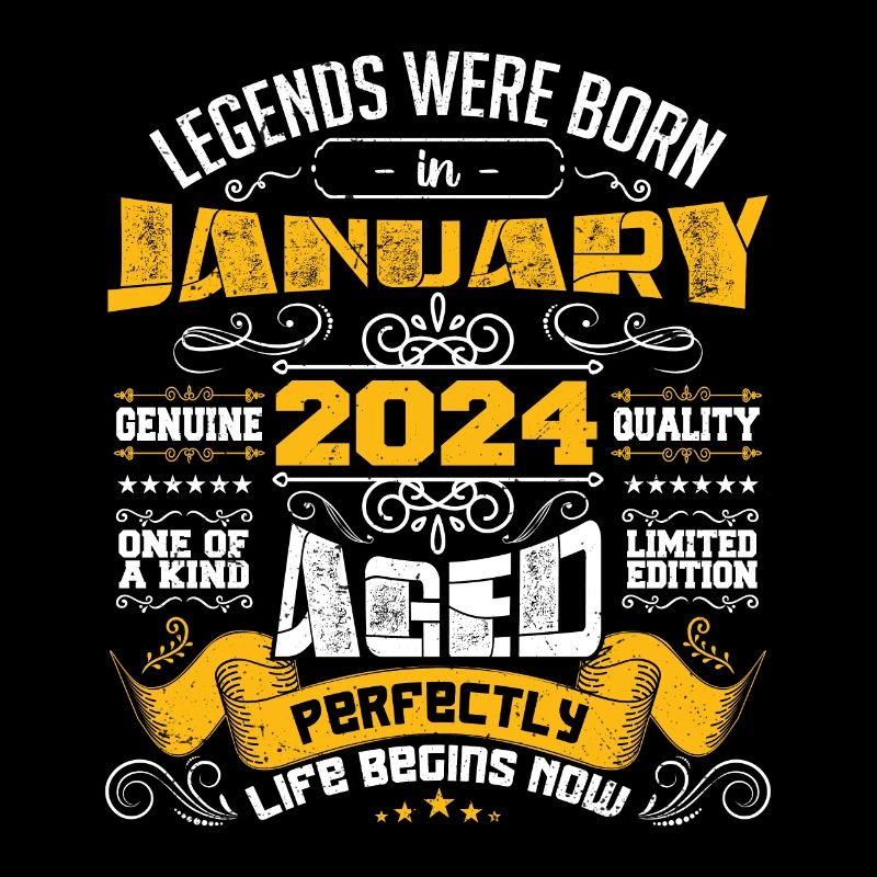 Legenden wurden im Januar 2024 geboren | Geschenk