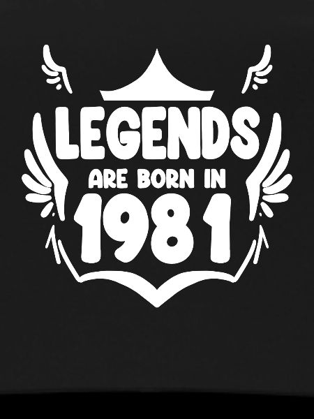 1981 - Born 1981