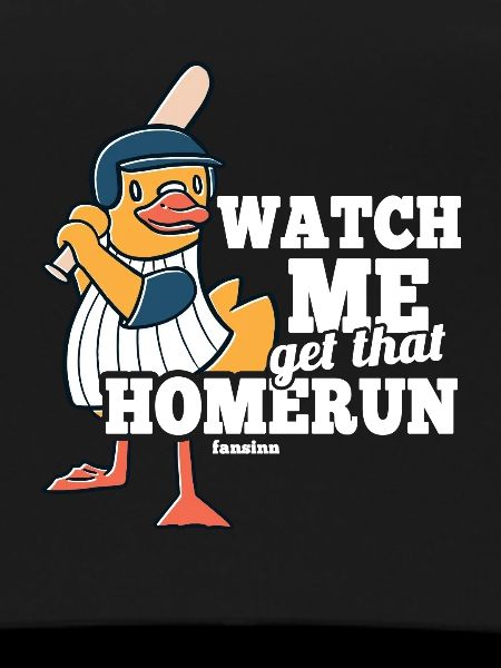 Duck Bird Baseball Gift