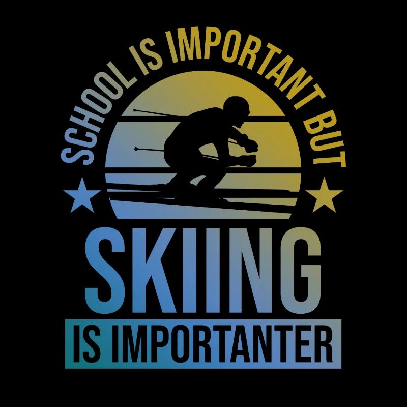 École importante Ski plus important