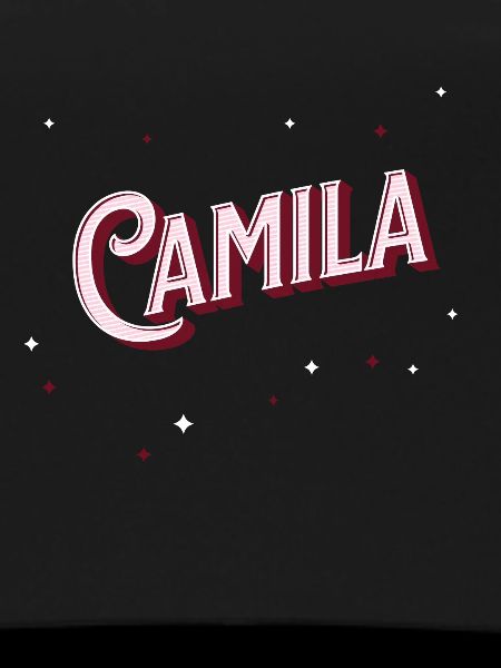 Personalized Camila name