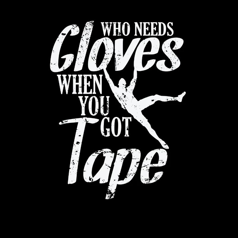 Who needs Gloves when you got Tape bouldern