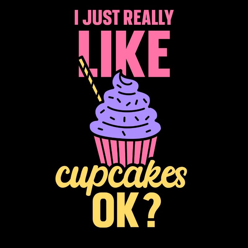 J’aime vraiment les cupcakes cupcakes sucrés