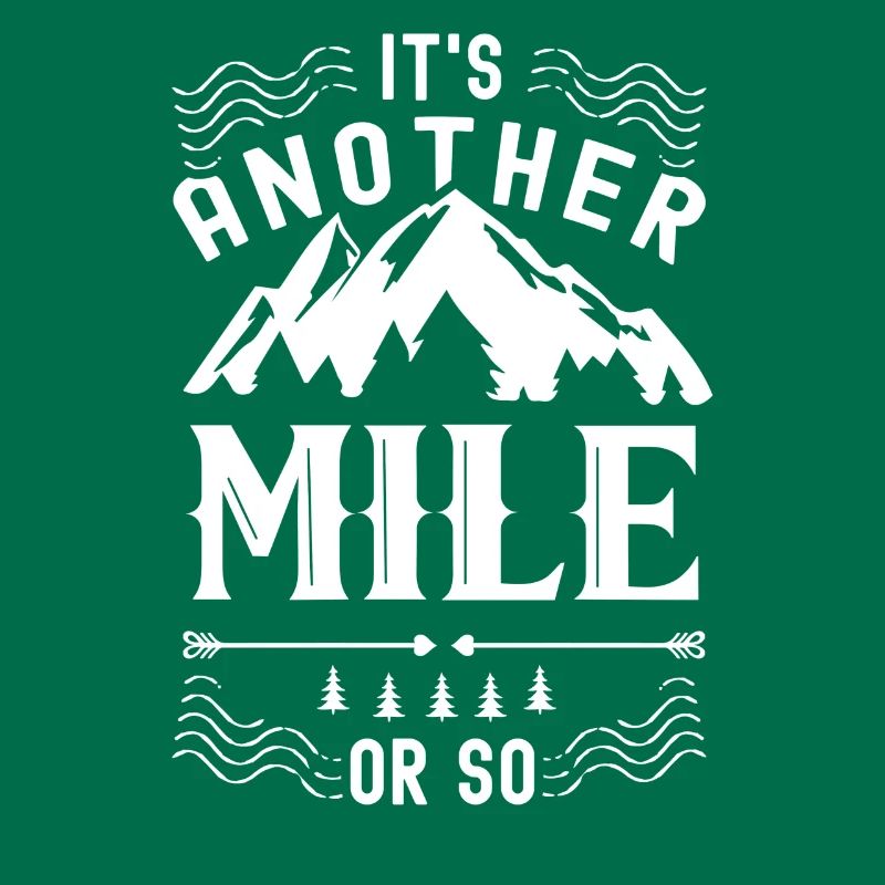 Eine Weitere Meile Oder So Halbe Meile Wanderung