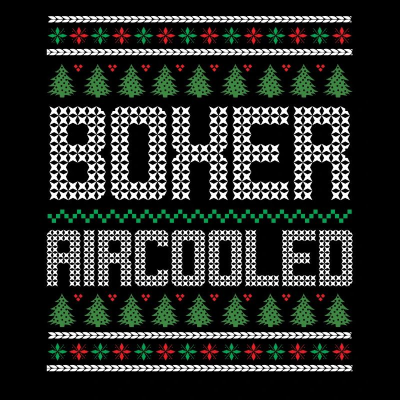 Engine Car Tuning Ugly Christmas - Boxer Aircooled