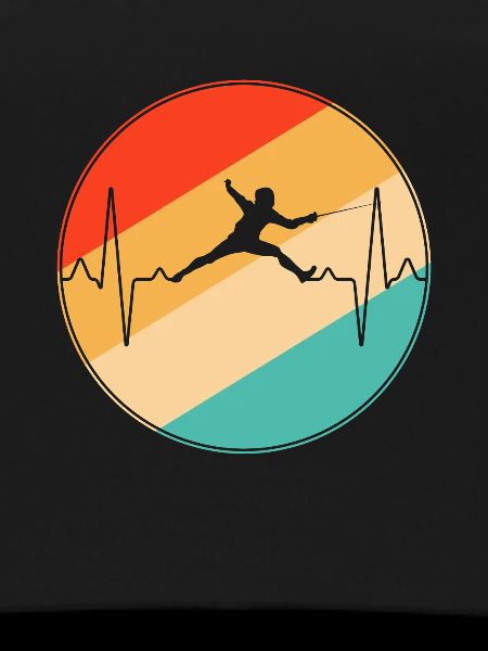 Fencing Retro Heartbeat