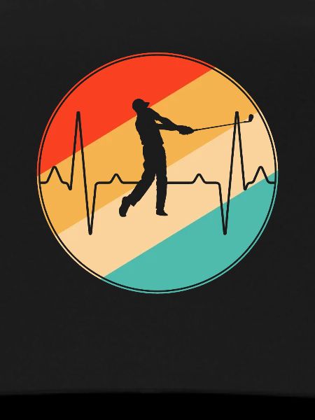 Golf Retro Heartbeat