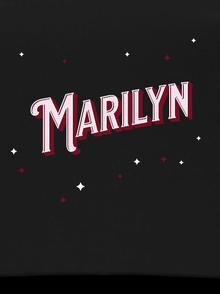Marilyn name personalized