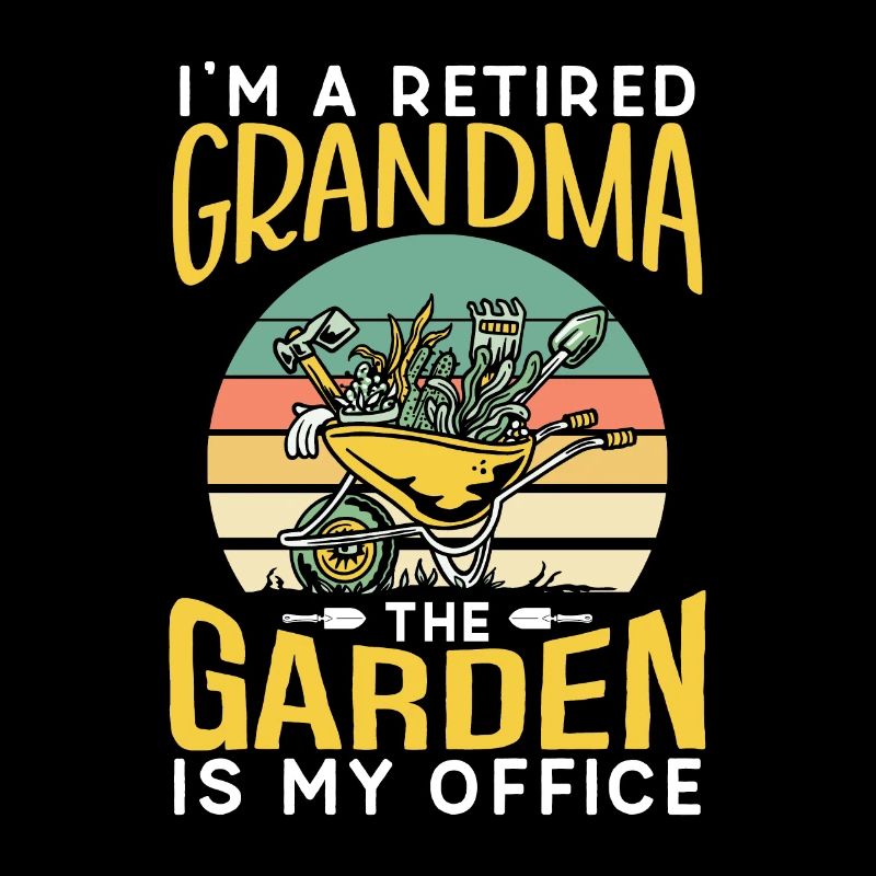 Ich Bin Eine Großmutter Im Ruhestand Oma Garten