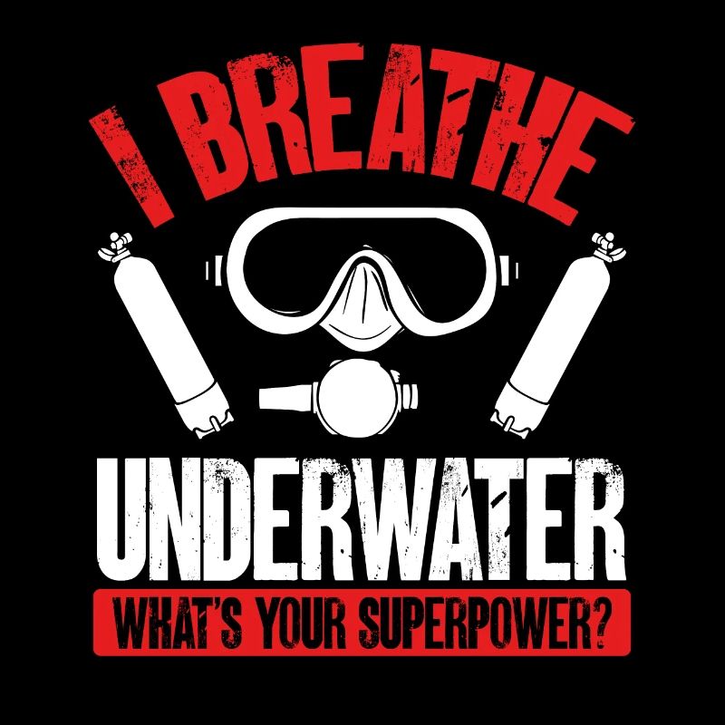 I underwater