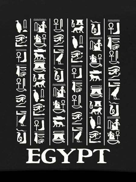 Hieroglyphics Pyramids Ancient Egypt