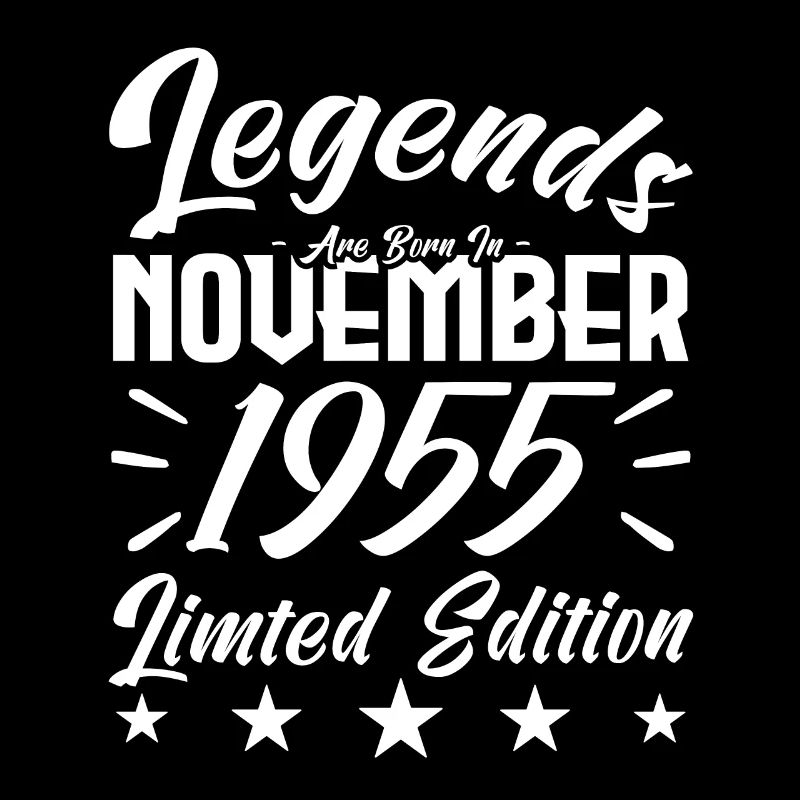 Legenden werden im November 1955 Jubiläumsgeschenk geboren